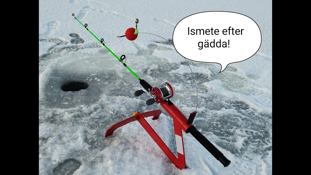 Ismete efter gädda.