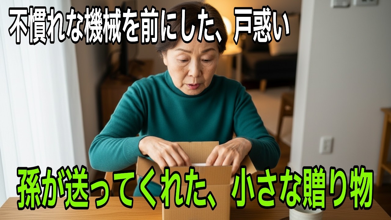 老後に届いた、小さな音の贈り物