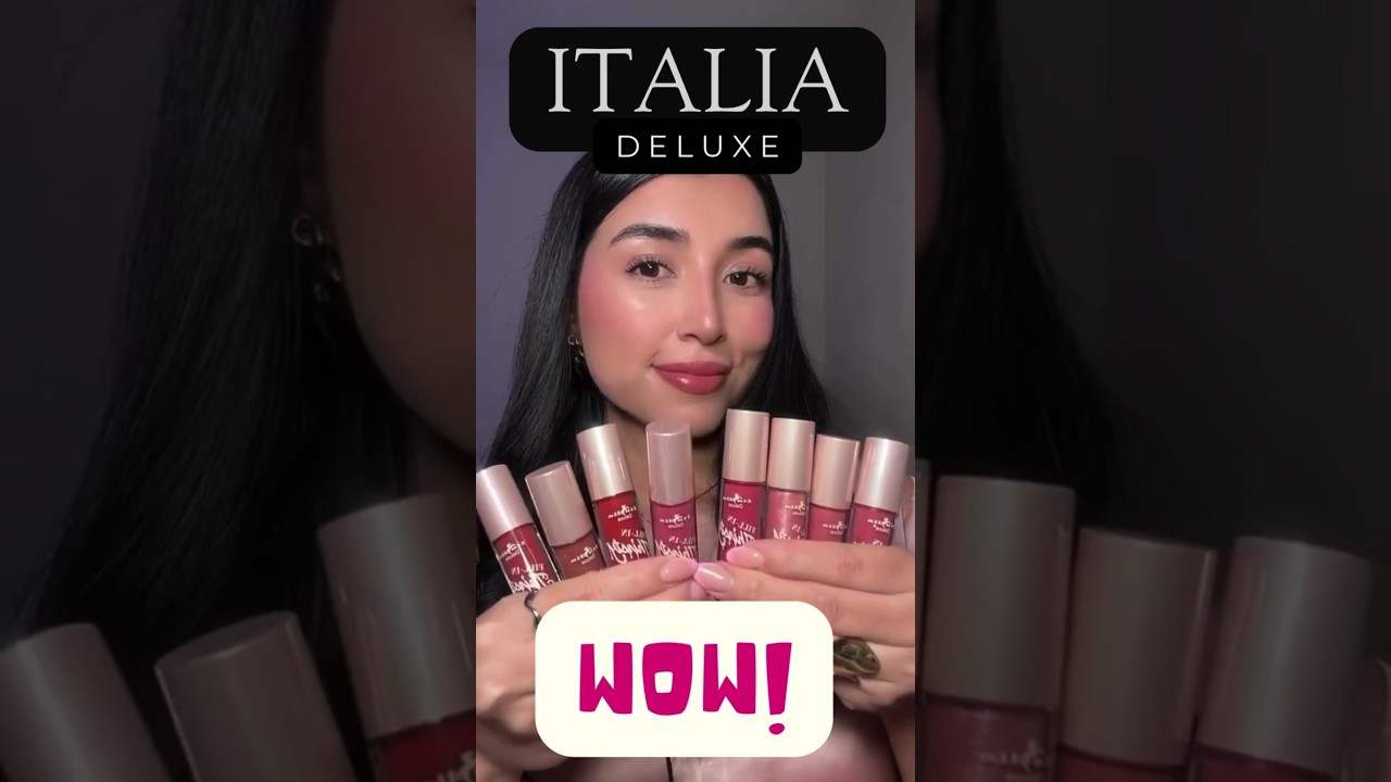 Plumping Gloss de Italia Deluxe: ¡Review y Swatches! 