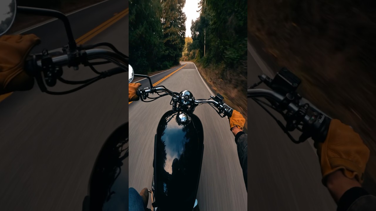 Early morning bike rides when the world is still quiet&hellip; #motorcycle #motorcyclerider #pov