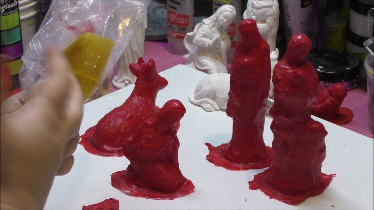Latex Form - wie mache ich eine Form aus Latex - kleine Figur abformen