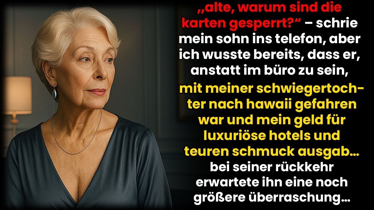 „Mama, warum sind die Karten gesperrt?!“ – Mein Sohn schrie, dann floh er statt zu arbeiten.