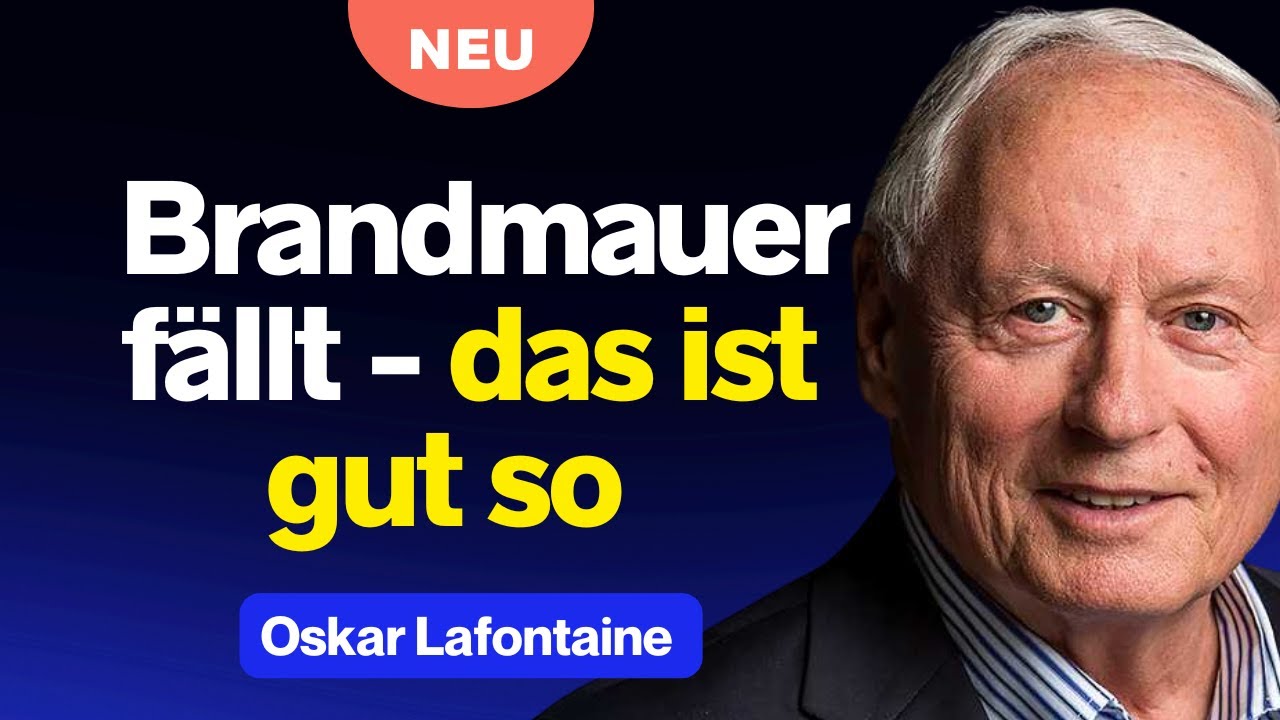Lafontaine gnadenlos ehrlich 💣: &bdquo;Merz ist der gef&auml;hrlichste Mann!&ldquo;