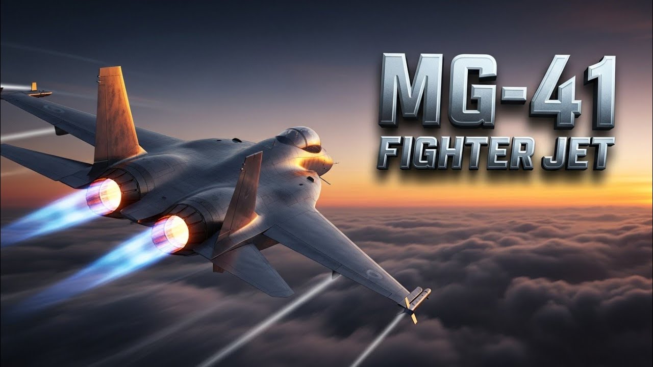 Recenzja myśliwca MG-41 2026 | Stealth, moc i technologia nowej generacji | Auto 6M Military Tech