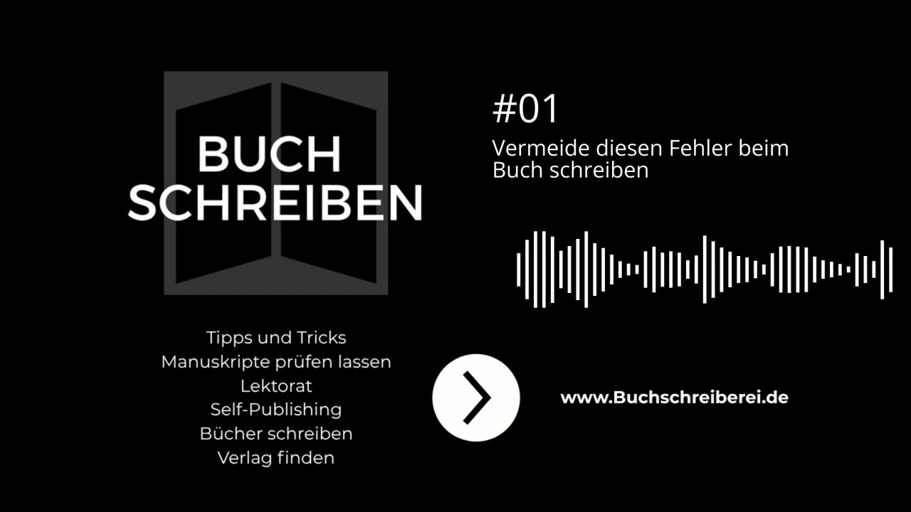 01: Vermeide diesen Fehler beim Buch schreiben (Buch schreiben Podcast)