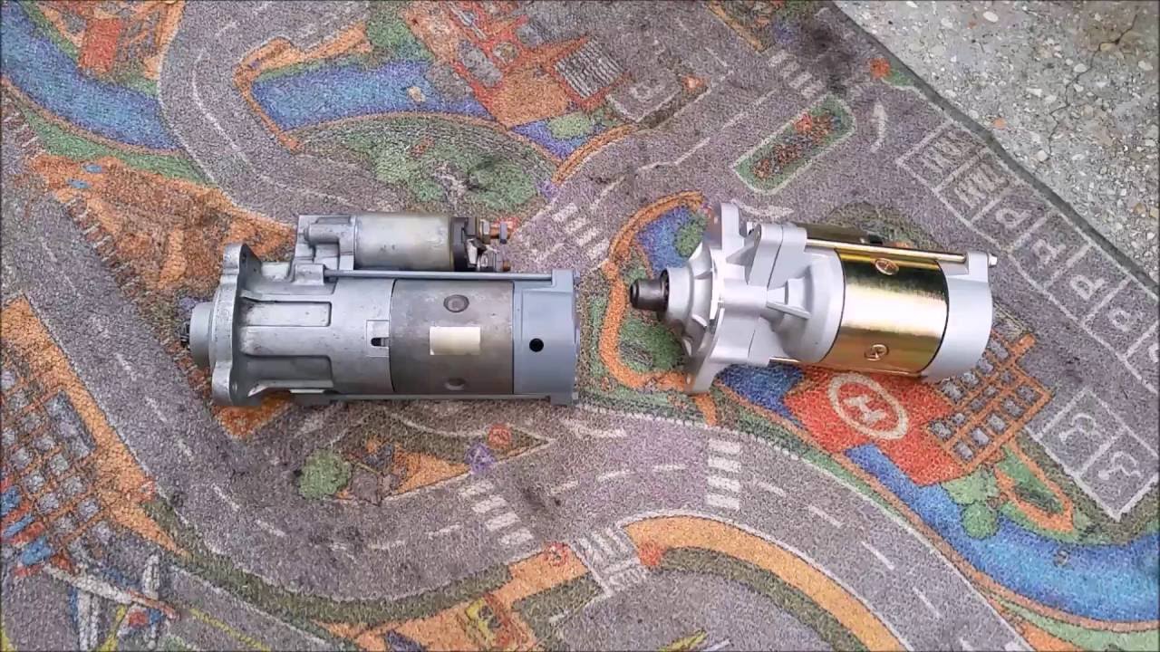 Part 2 1994 to 2001 F250 & F350 7.3L Diesel Starter Installation F5TU-11000