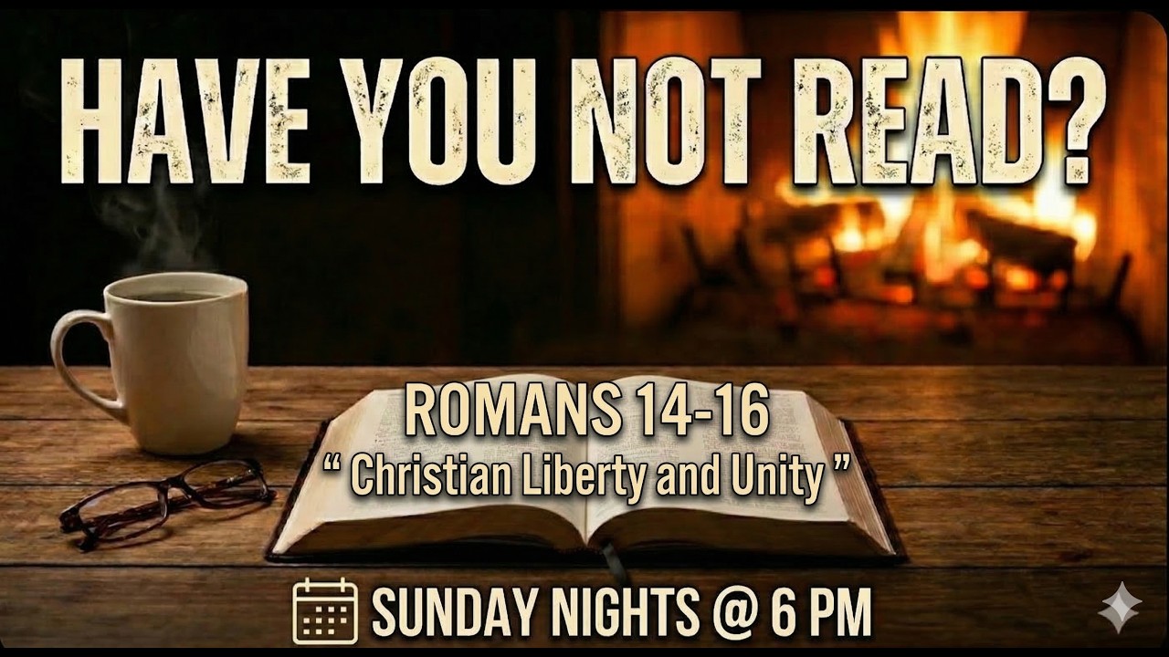Have You Not Read? Romans 14