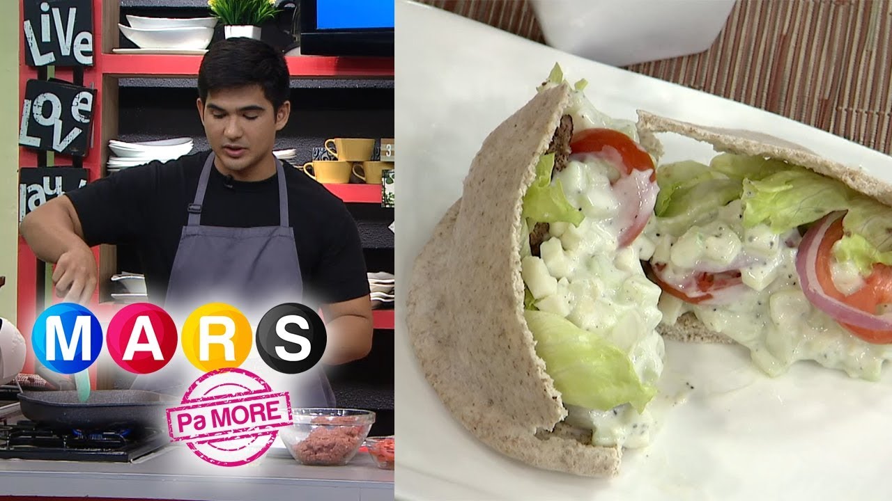 Mars Pa More: Phytos Ramirez makes Gyro burgers! | Mars Masarap