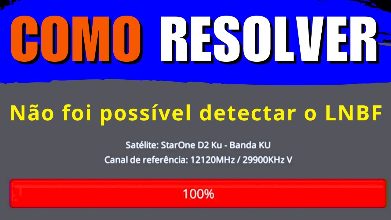 Problemas de não detectar o LNBF no Receptor Century Midia box b7  Resolvido ✅