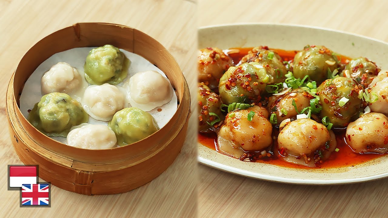 Paling Praktis! Resep DIMSUM AYAM UDANG TEPUNG BERAS [Tekstur Kulit Hakau]
