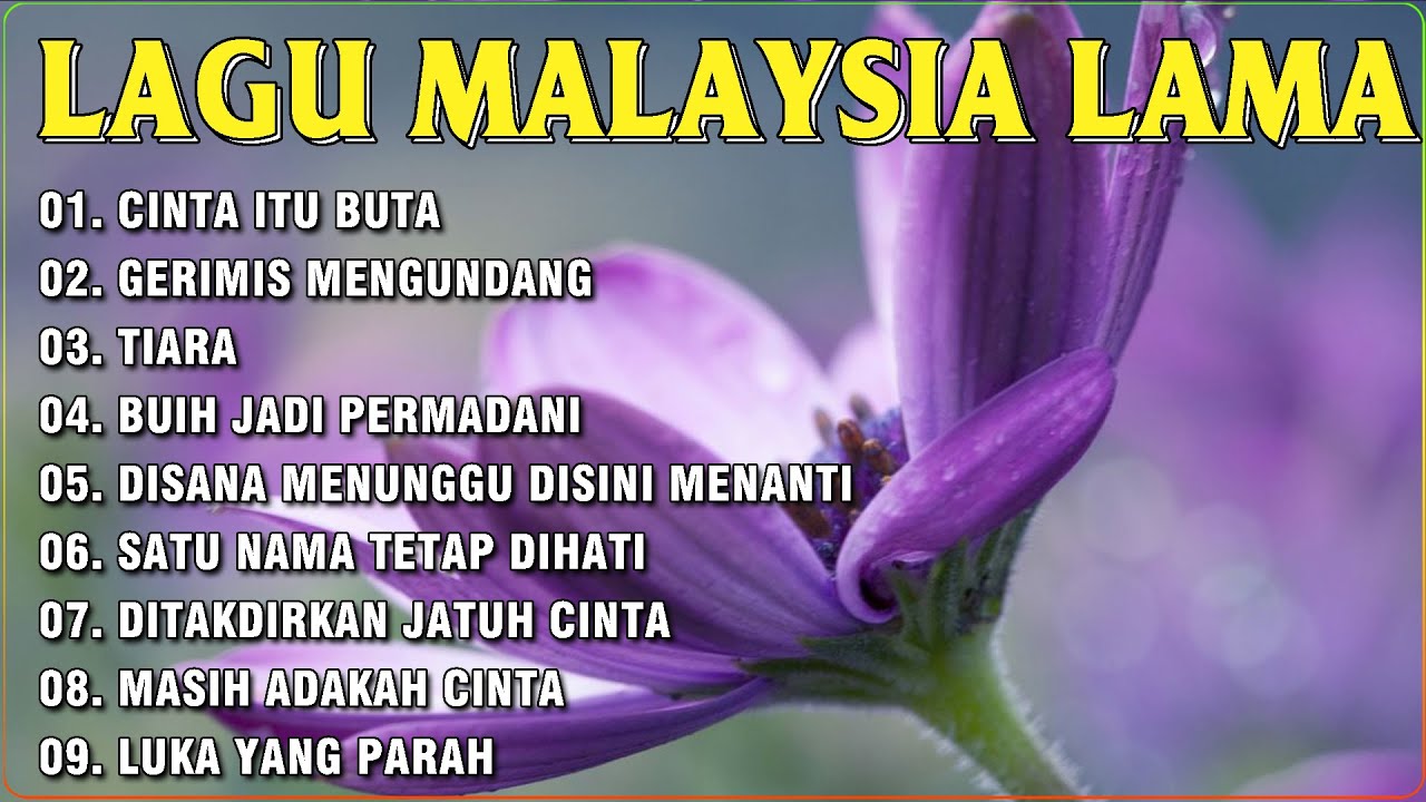 Malaysia Slow Rock Leganda - Koleksi Lagu Jiwang Rock 80an dan 90an - Lagu Malaysia Melayu