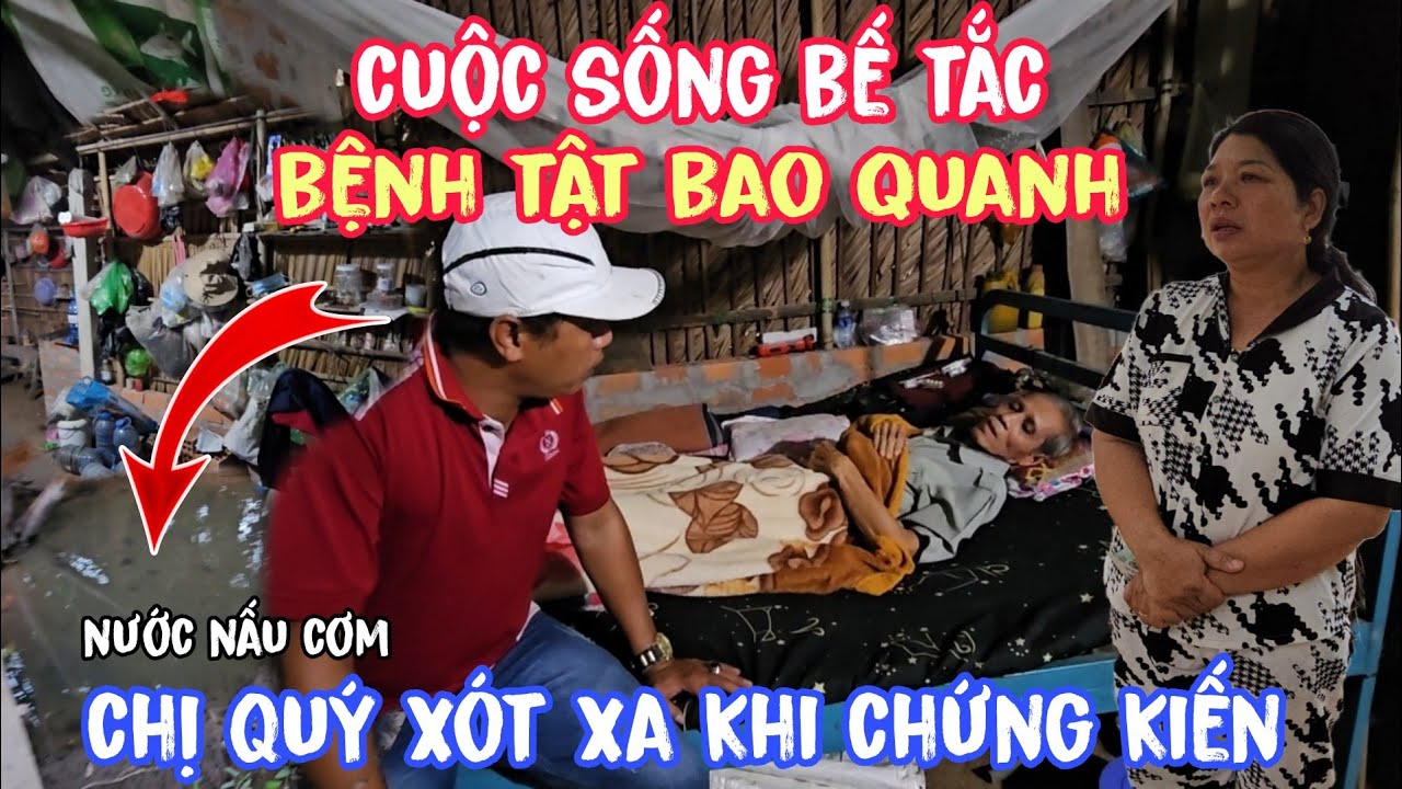 Góc nhỏ Xót Xa ! Khi chứng kiến cảnh tượng bệnh tật bao phủ cuộc sống #gocnhosoctrang24h #trungquy