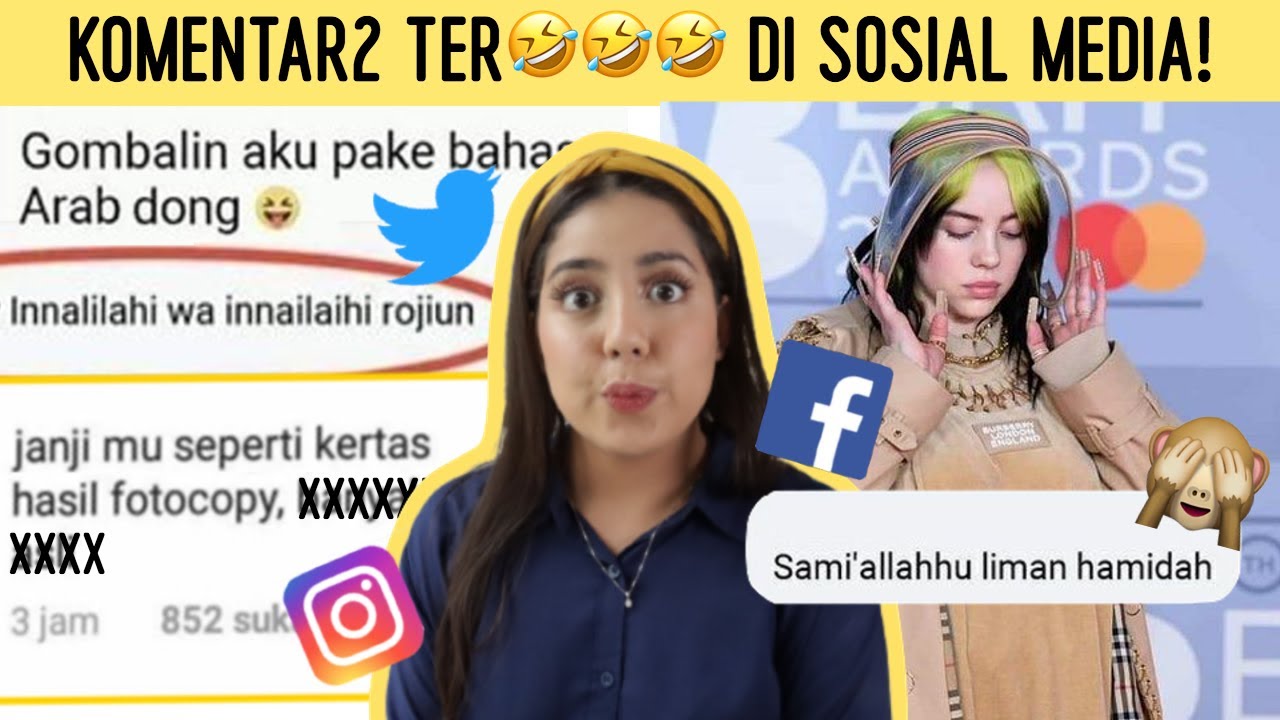 KOMENTAR KOCAK NETIZEN di SOSMED! 😂🤣