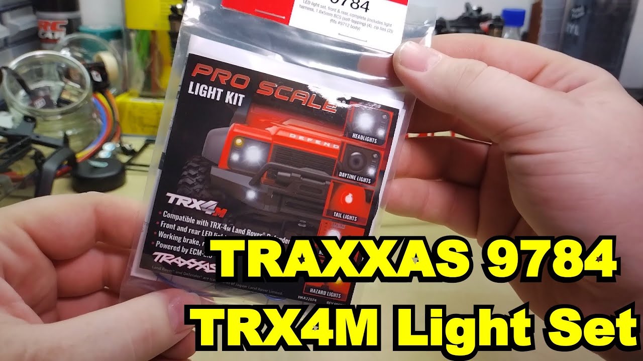 TRAXXAS 9784 Light set installation in my TRX4M Defender