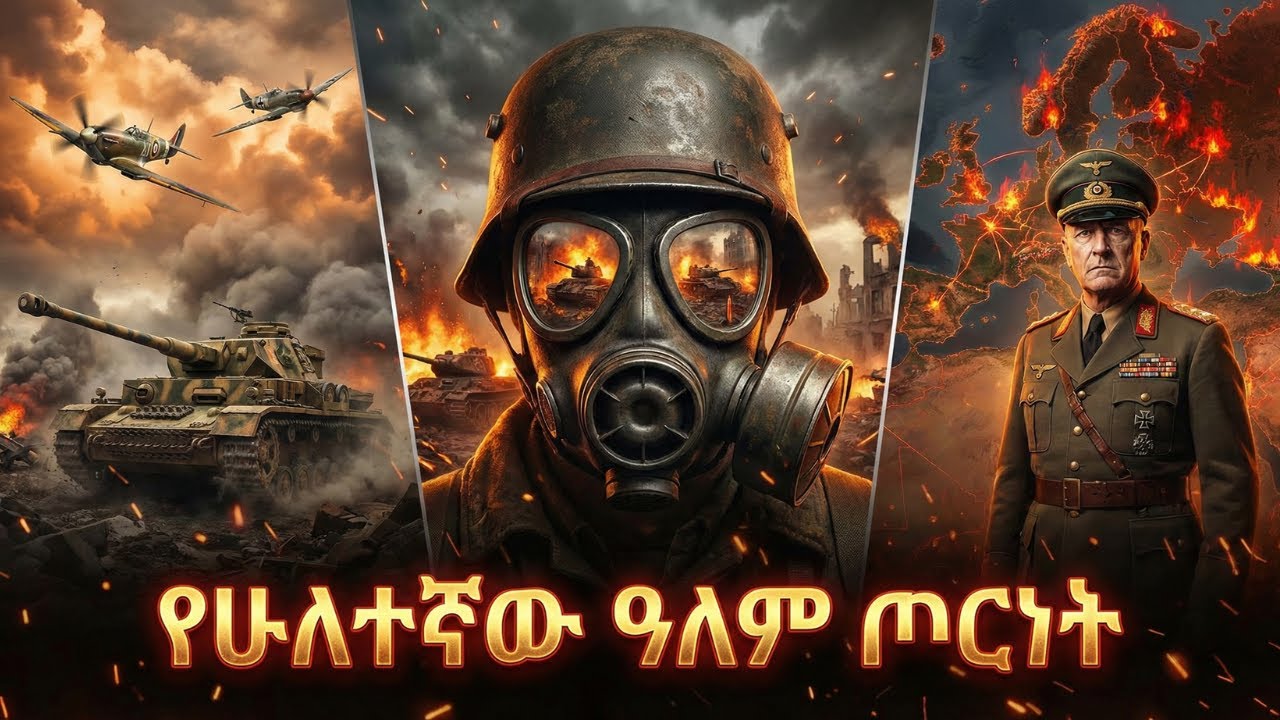 የ ሁለተኛው ዓለም ጦርነት ሙሉ ታሪክ | The Entire History of WW2