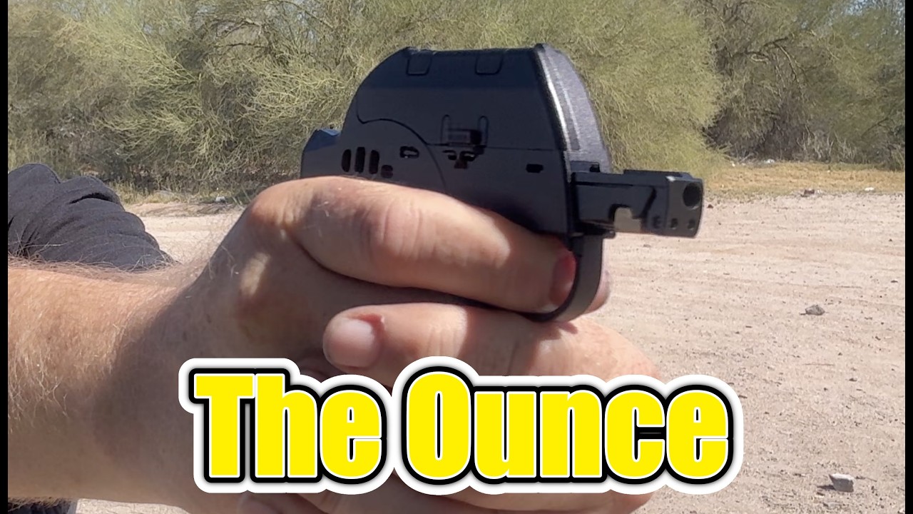 A bullpup, semi-auto, folding, .22lr CCW pistol?