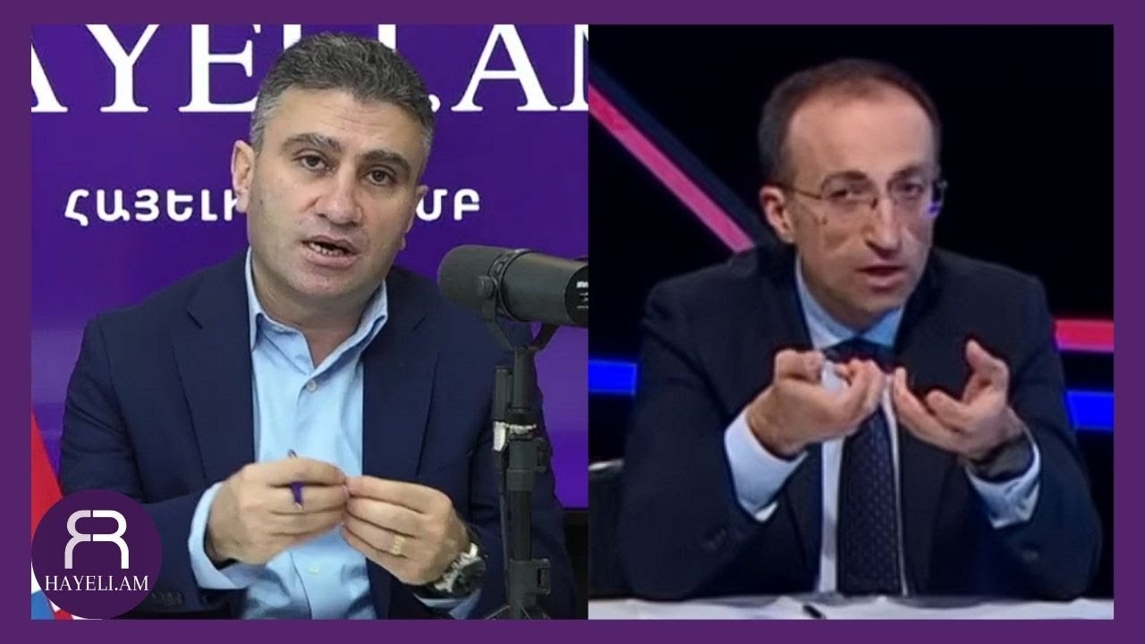 «Արսեն Թորոսյա՛ն, երեկ Հ1-ի եթերում լացում էիր․ առնվազն անբարոյականություն է»․ Դերենիկ Մալխասյան