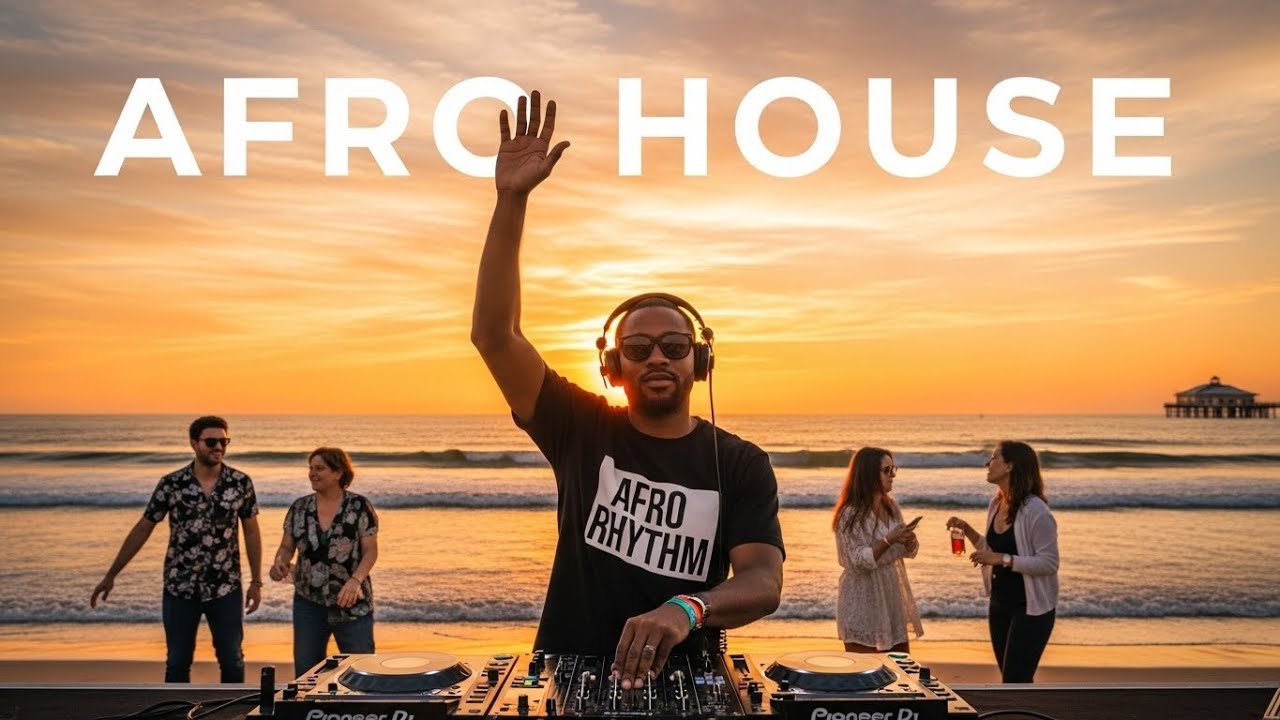 Tropical Sunset Mix 2026 SUMMER AFRO HOUSE Chill Out Summer Lounge Music Warm Breeze Ocean Waves