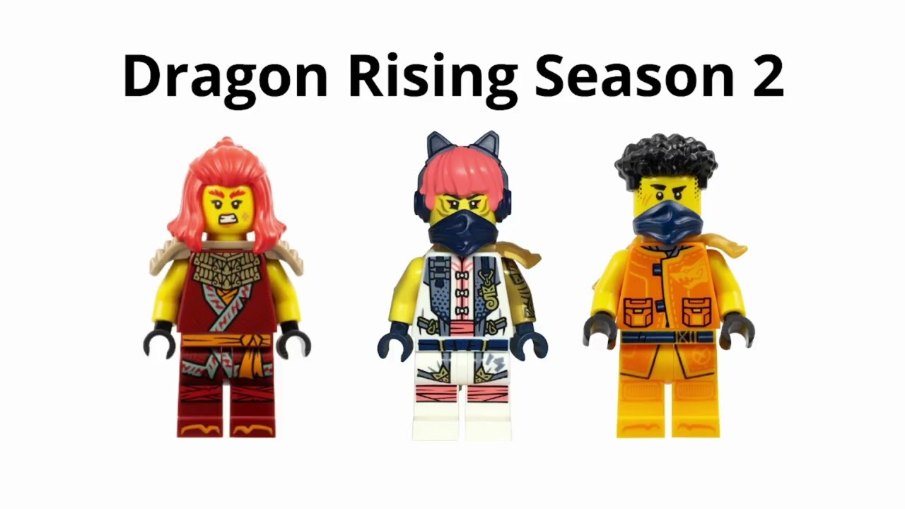 Lego Ninjago Dragon Rising All New Ninja