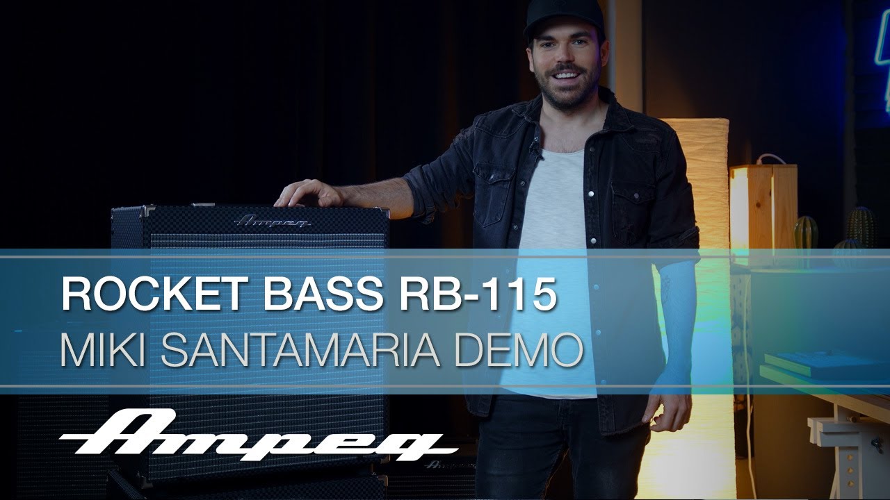 Ampeg | Miki Santamaria | Rocket Bass RB-115 サウンドサンプル