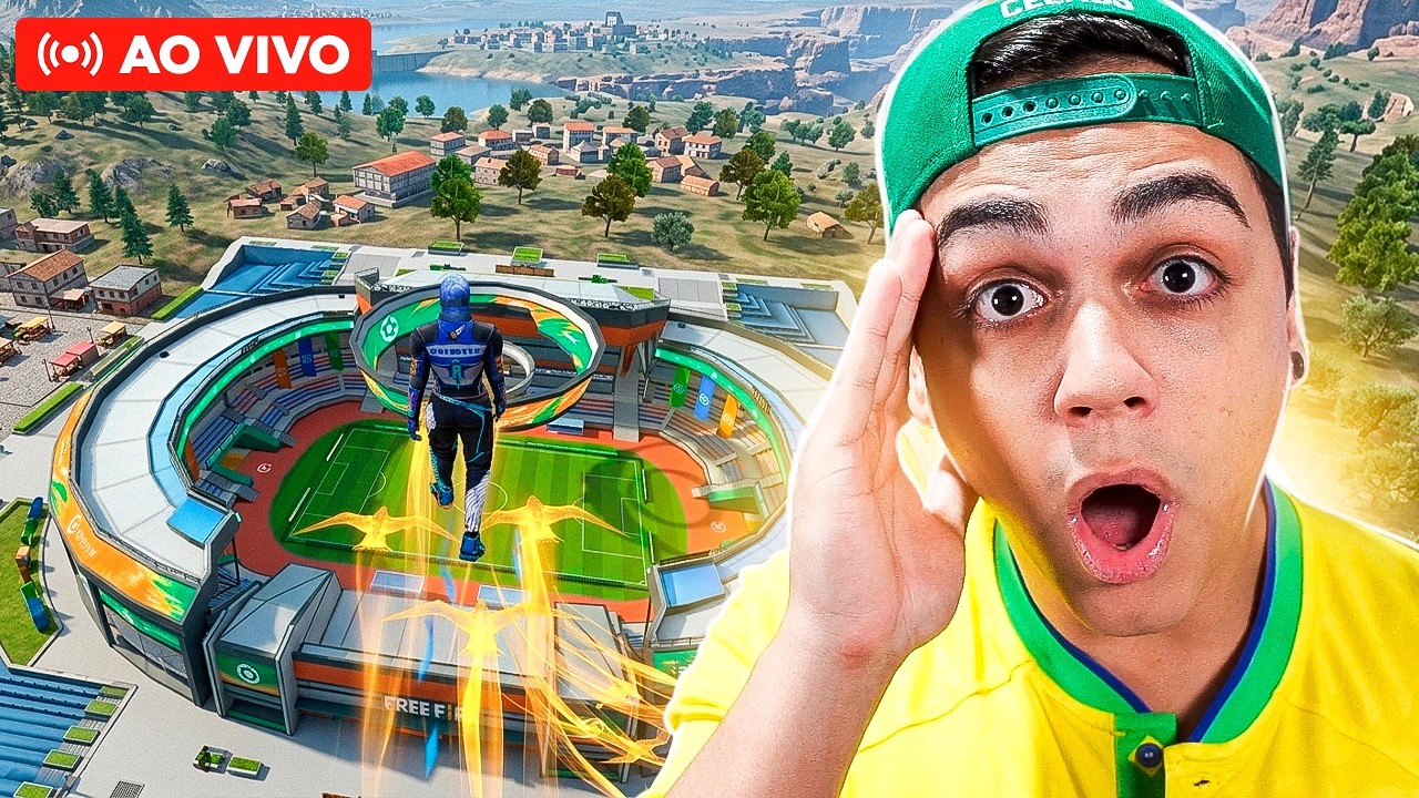 💙 A MAIOR ATUALIZAÇÃO DO FF 💙 FREE FIRE AO VIVO 💙 FREITAS ON