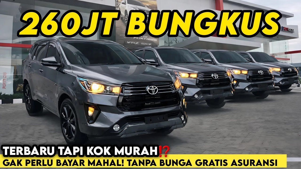 KOK MURAH? TOYOTA GAK MAIN MAIN, REBORN SEMAKIN Murah DIMILIKI 260 JUTA BUNGKUS!