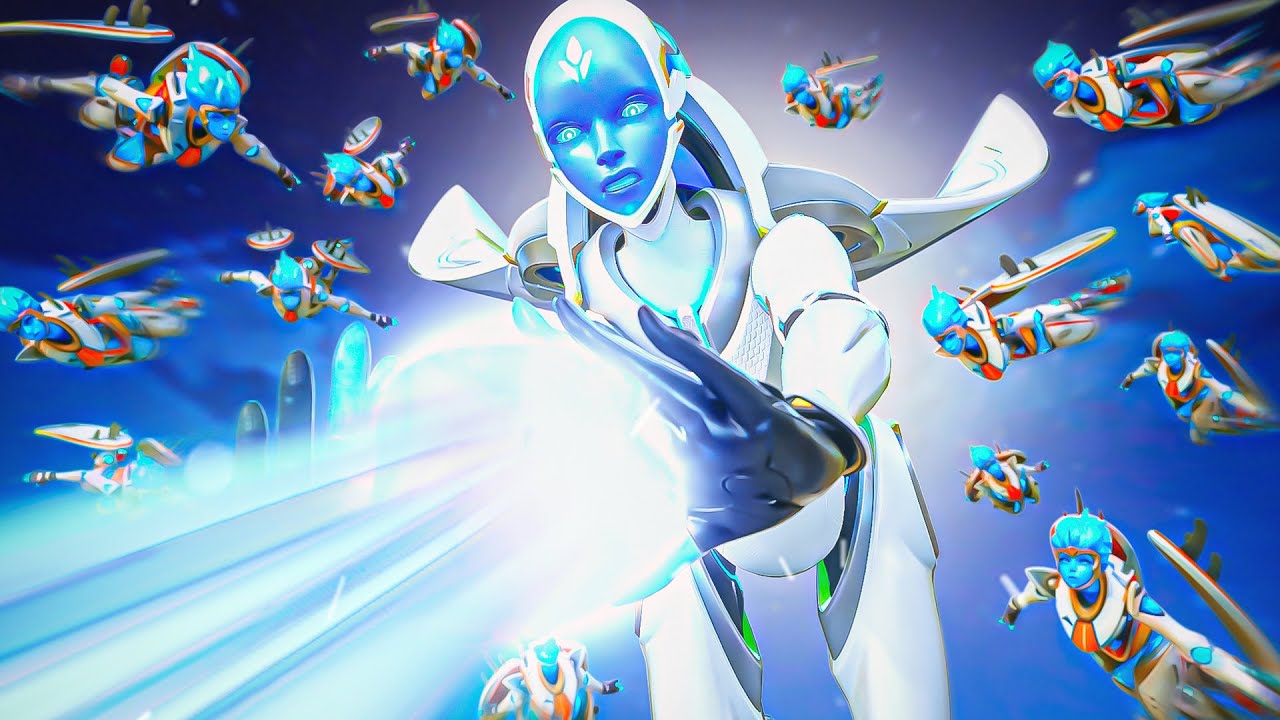 1v10 ECHO CHALLENGE in Overwatch 2 (Echo is UNSTOPPABLE?!)