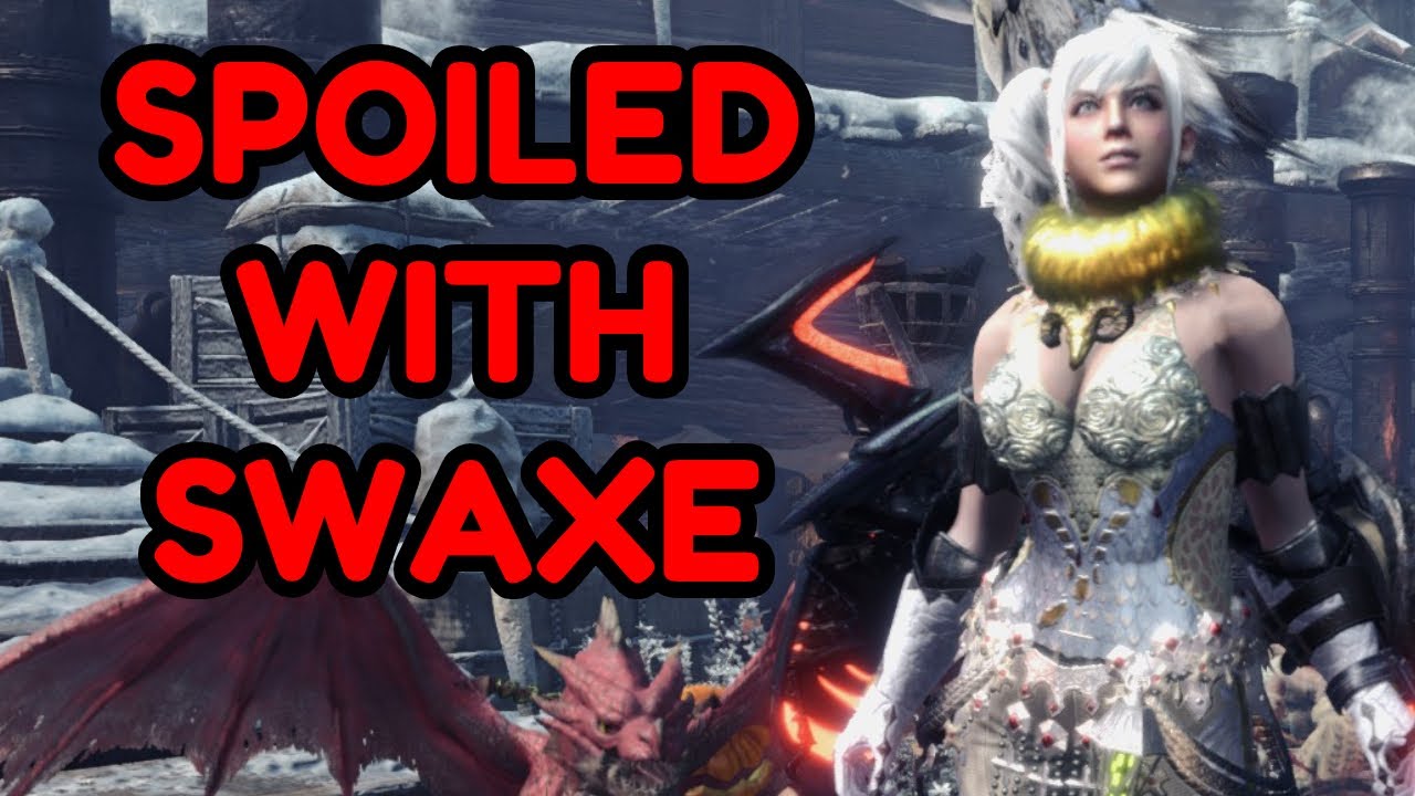 Worlds Switchaxe Was Spoiled For Me In Monster Hunter Iceborne
