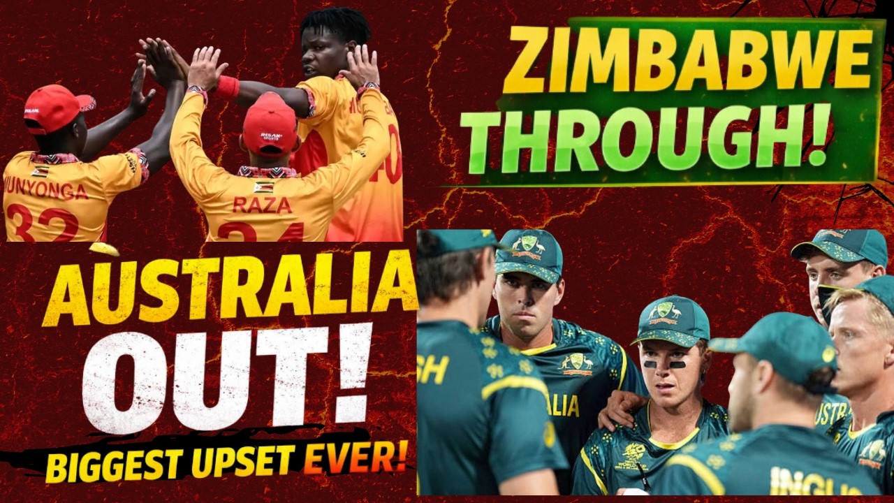 THE GIANTS HAVE FALLEN! Australia Eliminated from World Cup #cricketaustralia #icct20worldcup2026