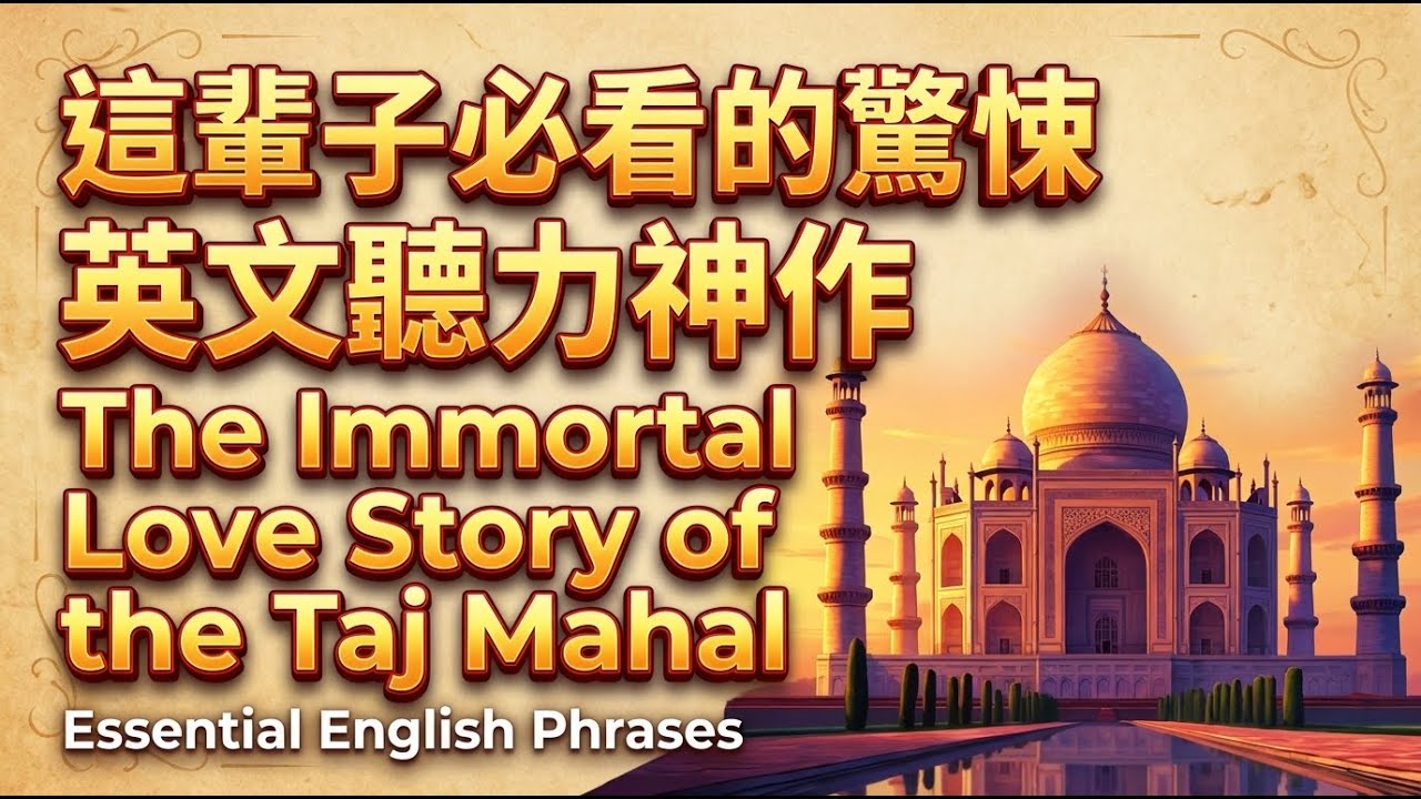 這輩子必看的驚悚
英文聽力神作
The Immortal Love Story of the Taj Mahal #Mumtaz Mahal #History #Tragedy #Taj Mahal