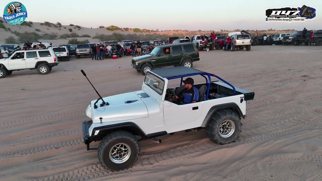 2do Evento Banderazo por la plaza del Ejido Zapata #4x4 #offroad #mexicali  #jeep #dronevideo #dji