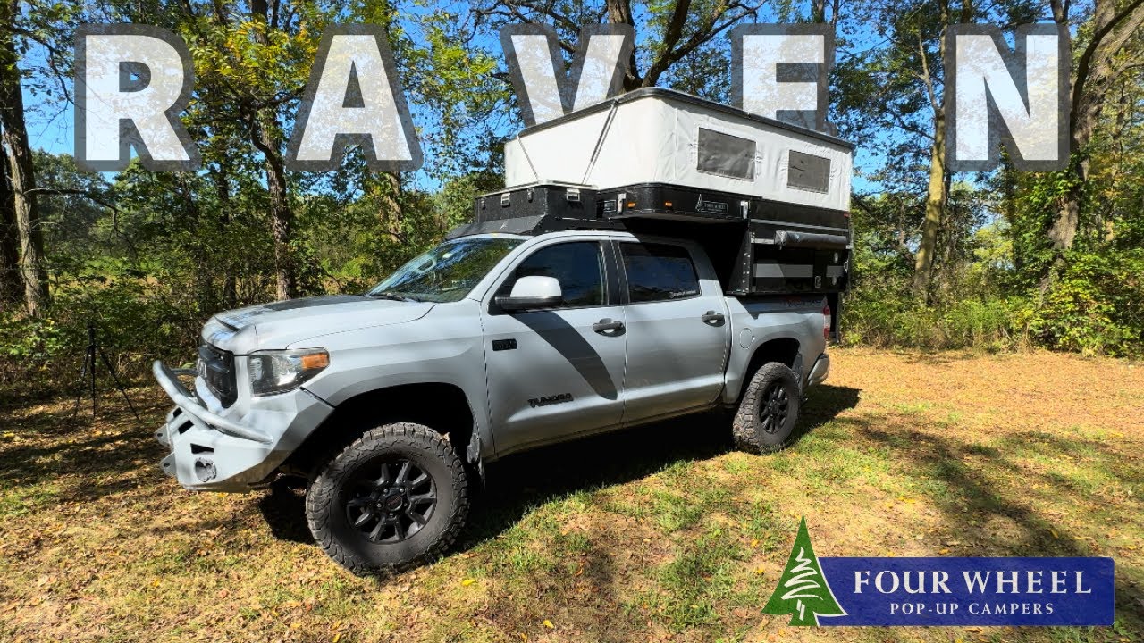 Toyota Tundra Overland Build with our @Four Wheel Campers Raven Shell