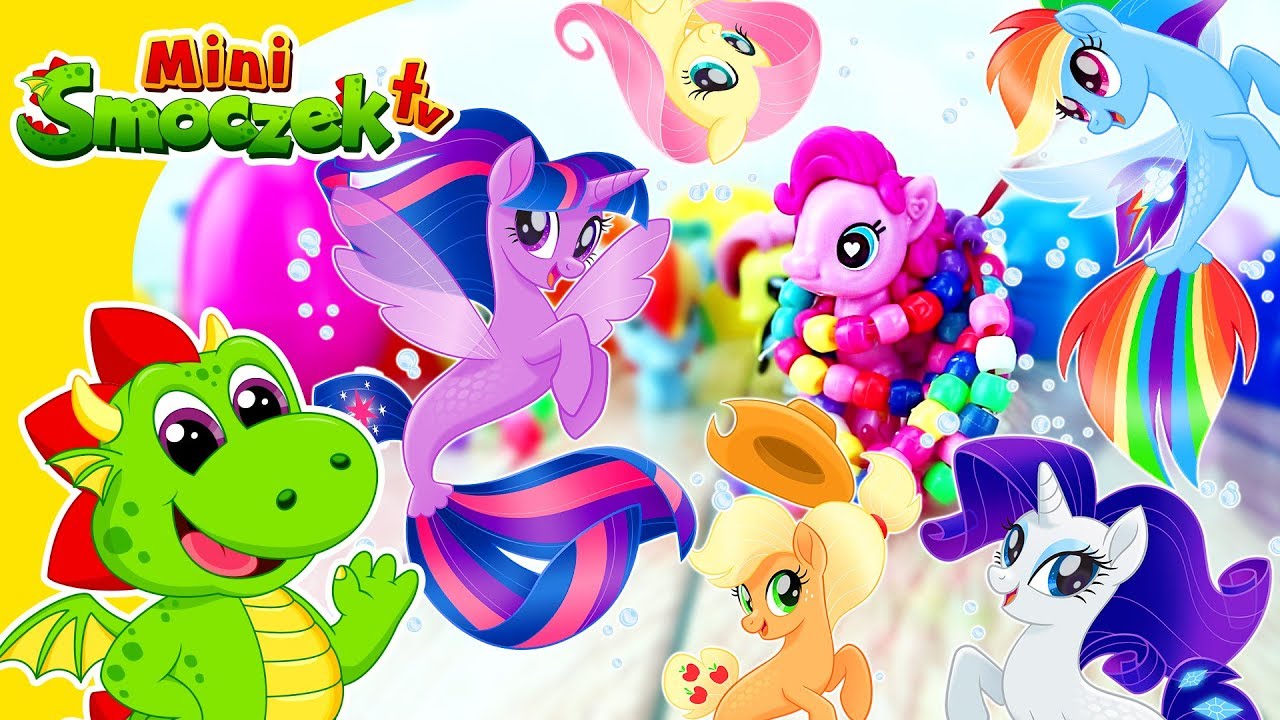 My Little Pony Film - Pinkie Pie i Podwodne Królestwo Zabawki Jajka Niespodzianki Bajki Dla Dzieci