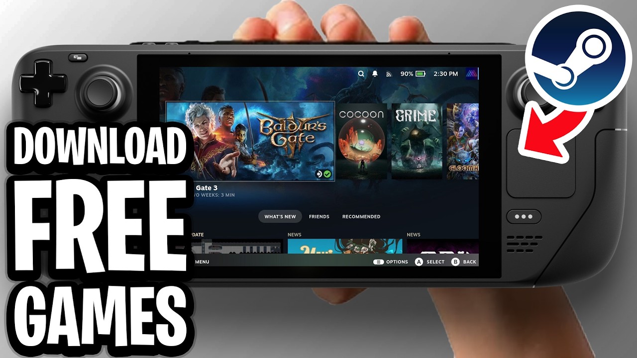 How To Download Free Games On Steam Deck - Full Guide