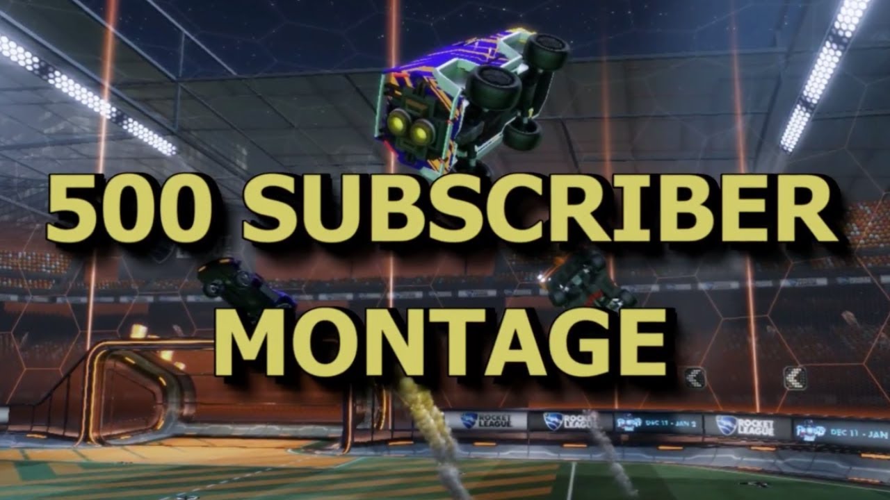 500 Subscriber Montage! | Rocket League | MasterMind 2.0
