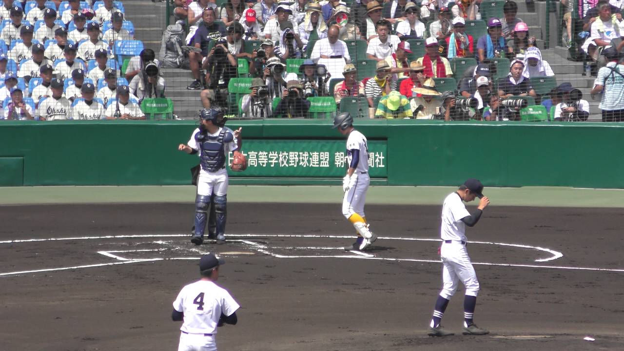 ≪選手権≫甲子園(2016)　準決勝　北海－秀岳館　１回表