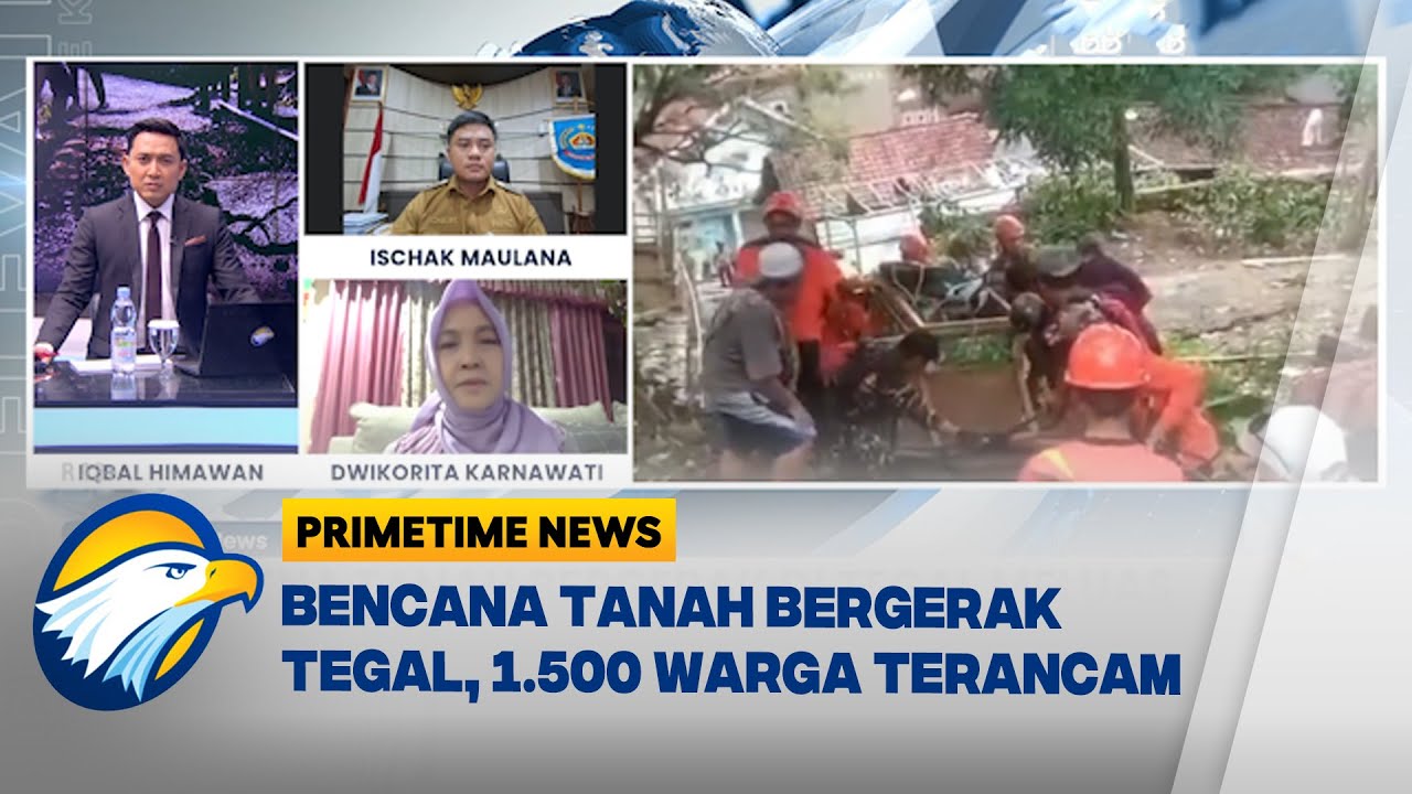 [FULL] Dialog - Fenomena Tanah Bergerak di Tegal Meluas - [Primetime News]