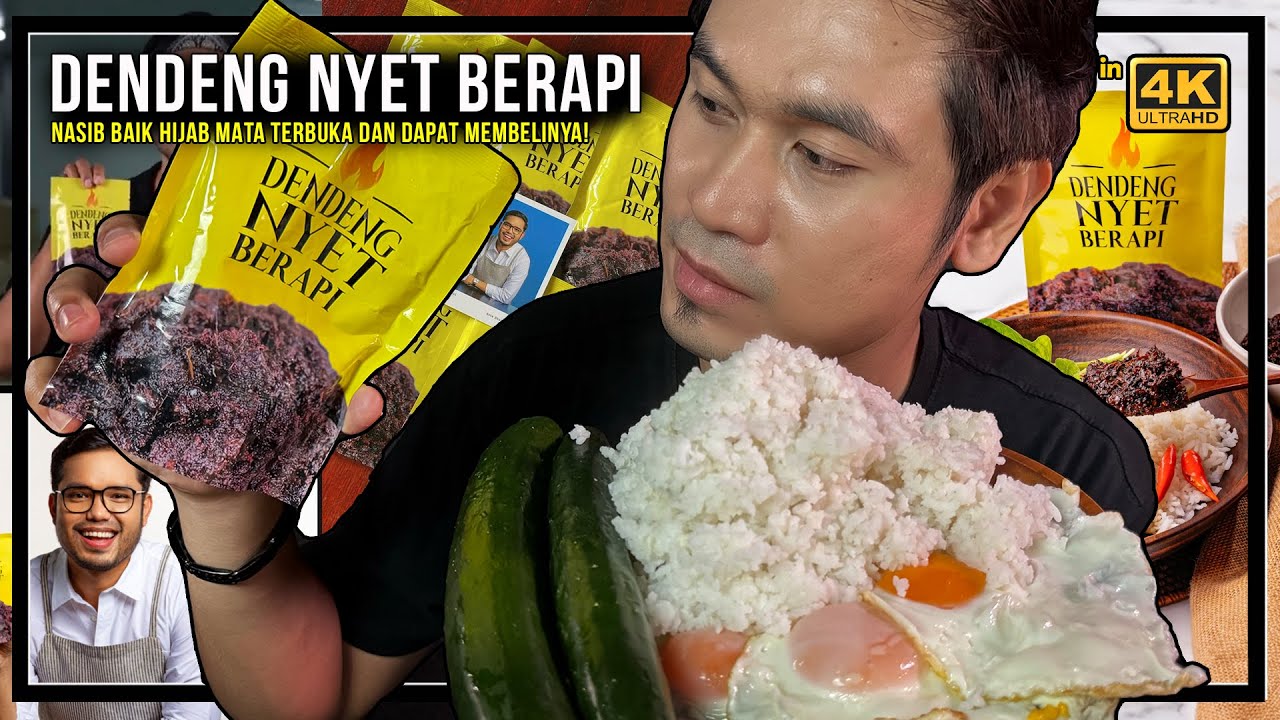 tengok video ni sebelum beli DENDENG NYET BERAPI KHAIRUL AMING ! (Review Jujur)