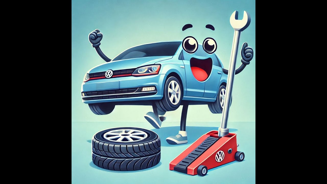 How To Change Your Tires // Volkswagen GLI Tire Rotation