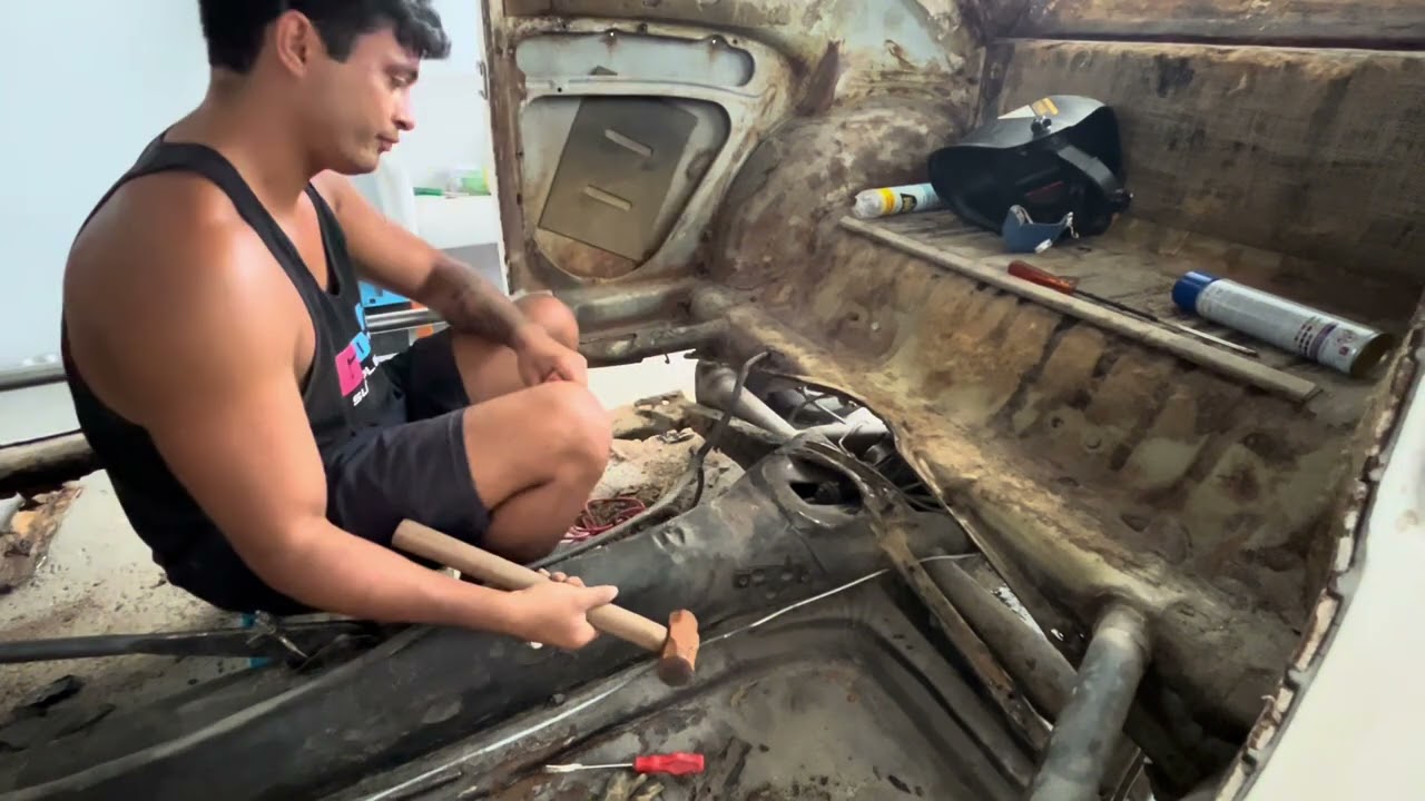 TIREI A CARROCERIA DO ASSOALHO 