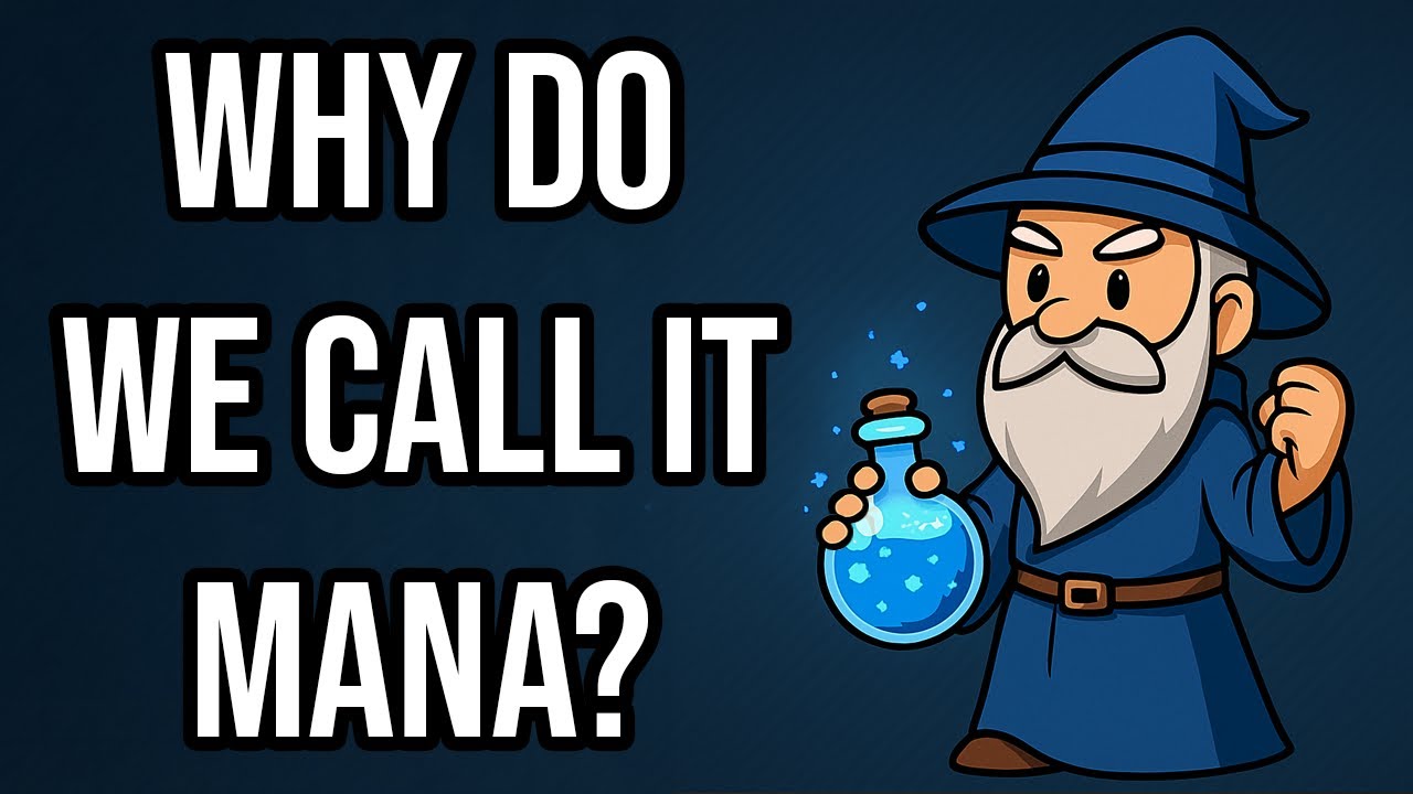 Why do we call it Mana? (and why is it blue?)