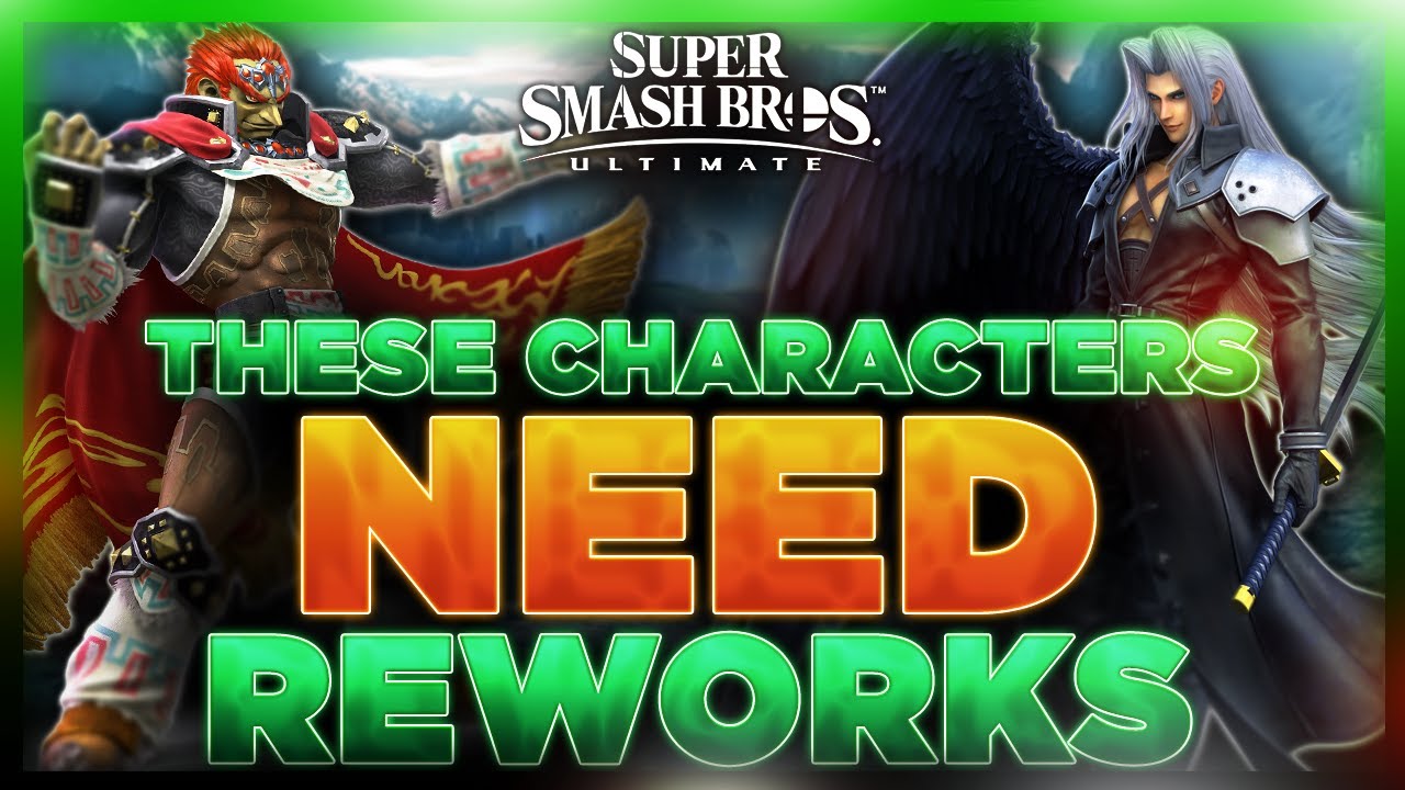 Top 5 Characters That Need Reworks In The Next Smash Bros Game
