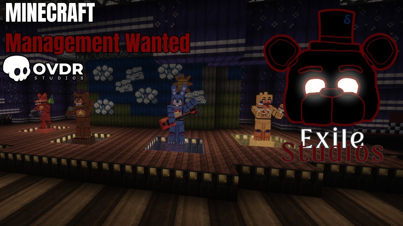 DAY 5! | Building a pizzeria in Minecraft! | FNAF Management Wanted