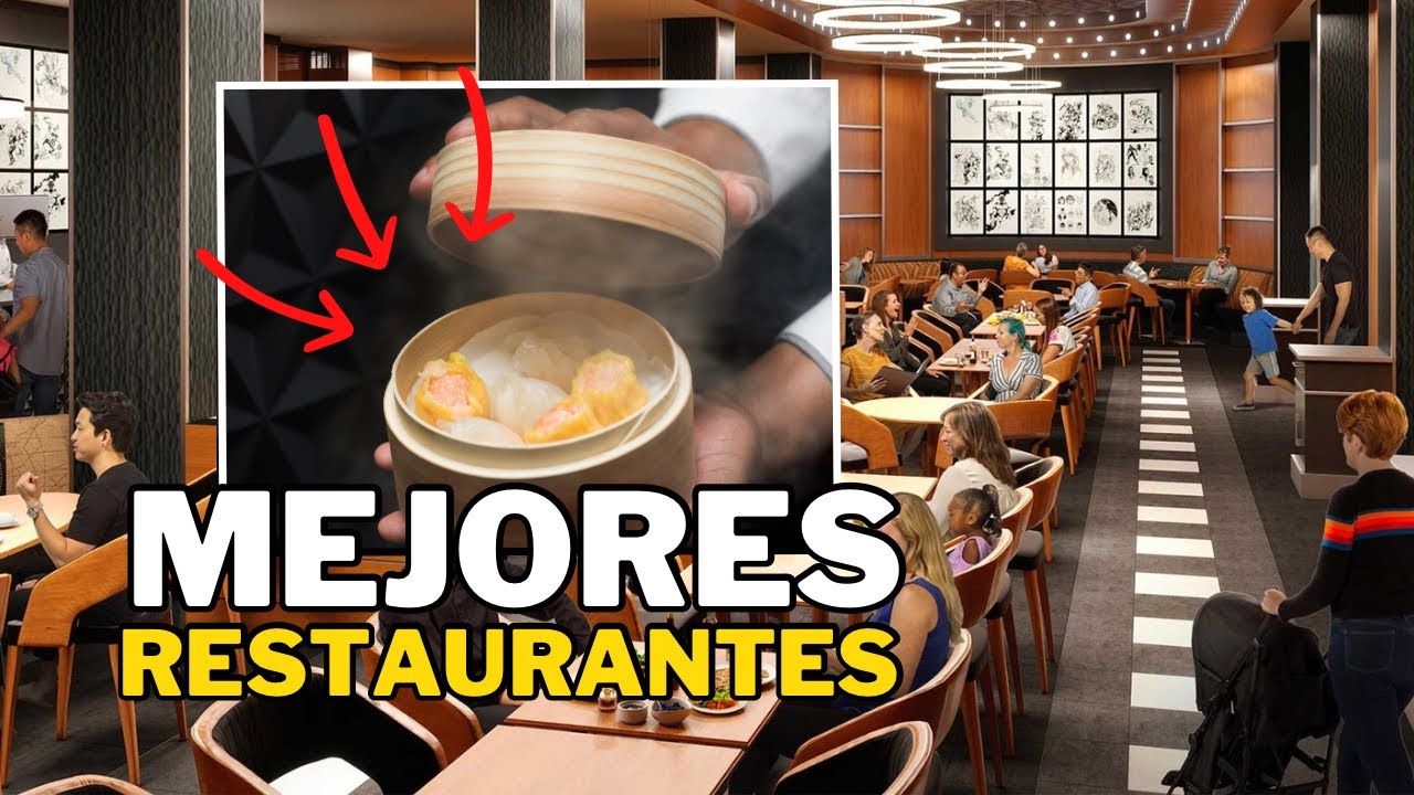 MEJORES RESTAURANTES para comer en Disneyland Paris en 2023