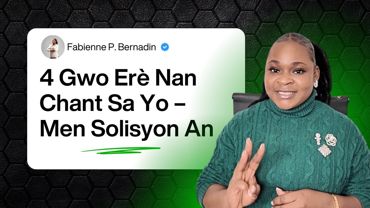 	⚠️ ATTENTION! KORIJE CHANT SA YO