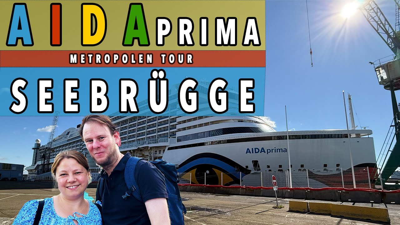 AIDAprima - Metropolen Tour: BRÜGGE erkunden: Kanäle, Schokolade & Bier!