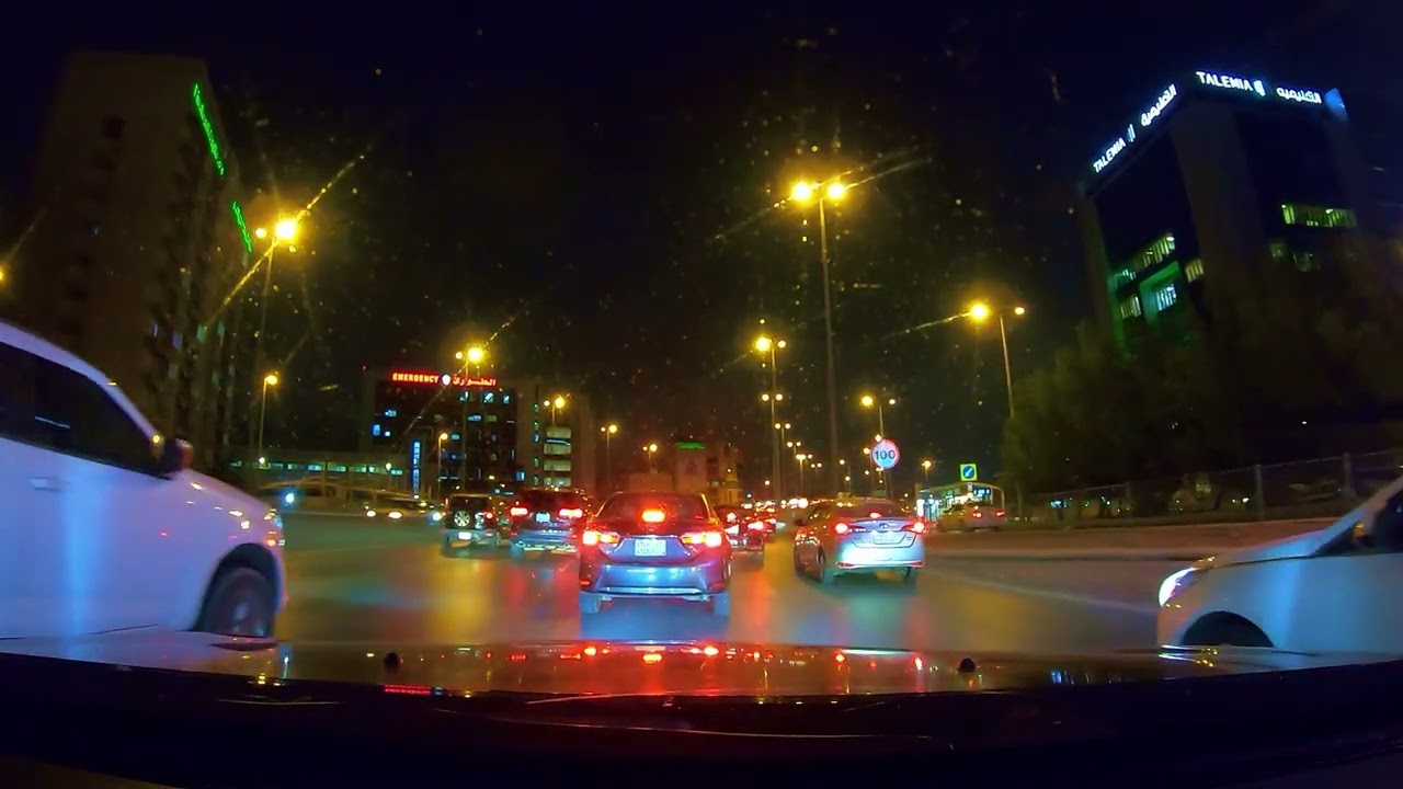 RIYADH STREET VIEW [4K] - DRIVE TOUR AT NIGHT
