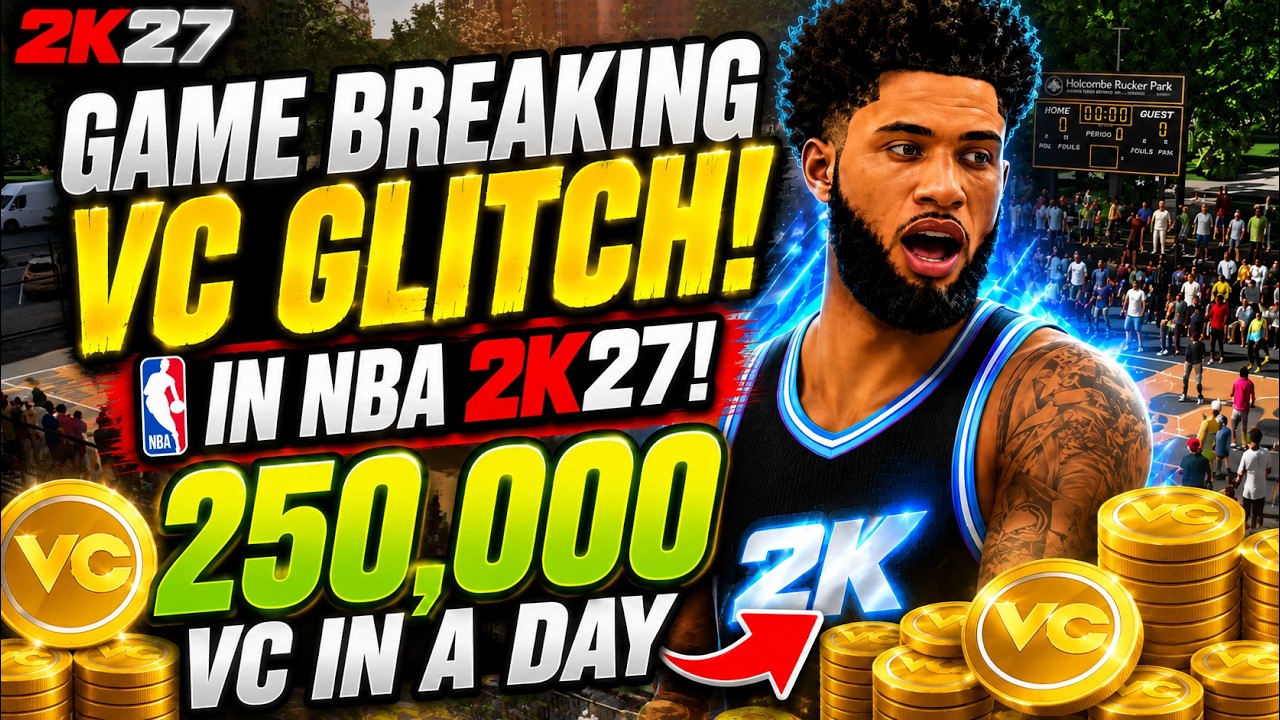 Я НАШЕЛ БАГ НА VC В NBA 2K27, КОТОРЫЙ ЛОМАЕТ ИГРУ! ЗАРАБОТАЙ 250 000 VC ЗА ДЕНЬ (СКОРО МОГУТ ПОФИ...