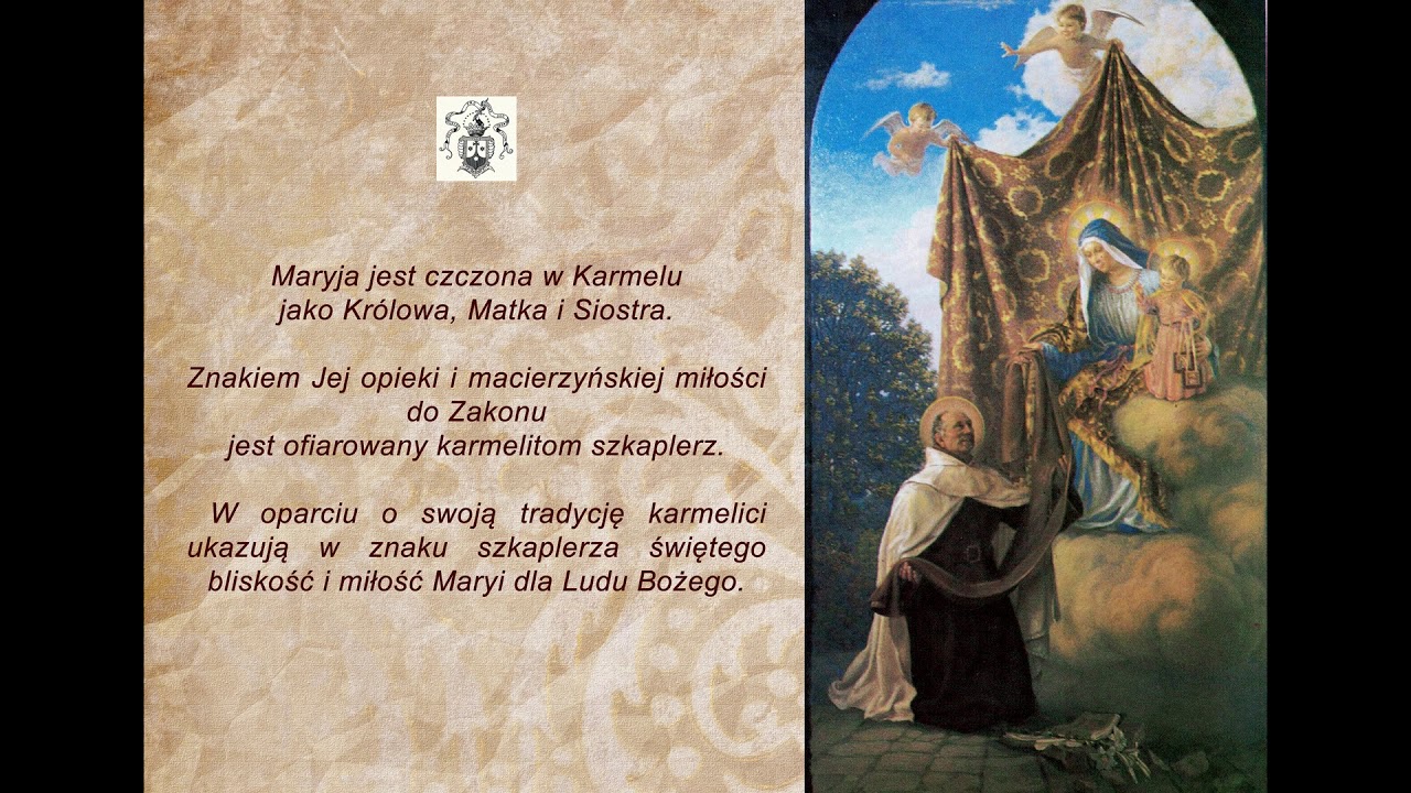 Prezentacja naszej Drogi w Karmelu.