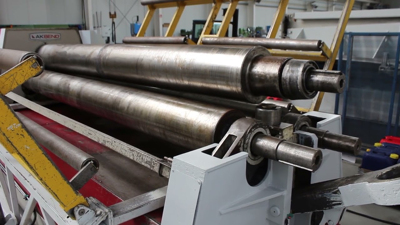 AK BEND AHK Y 300 x 3100 gebr. Rundbiegemaschine
